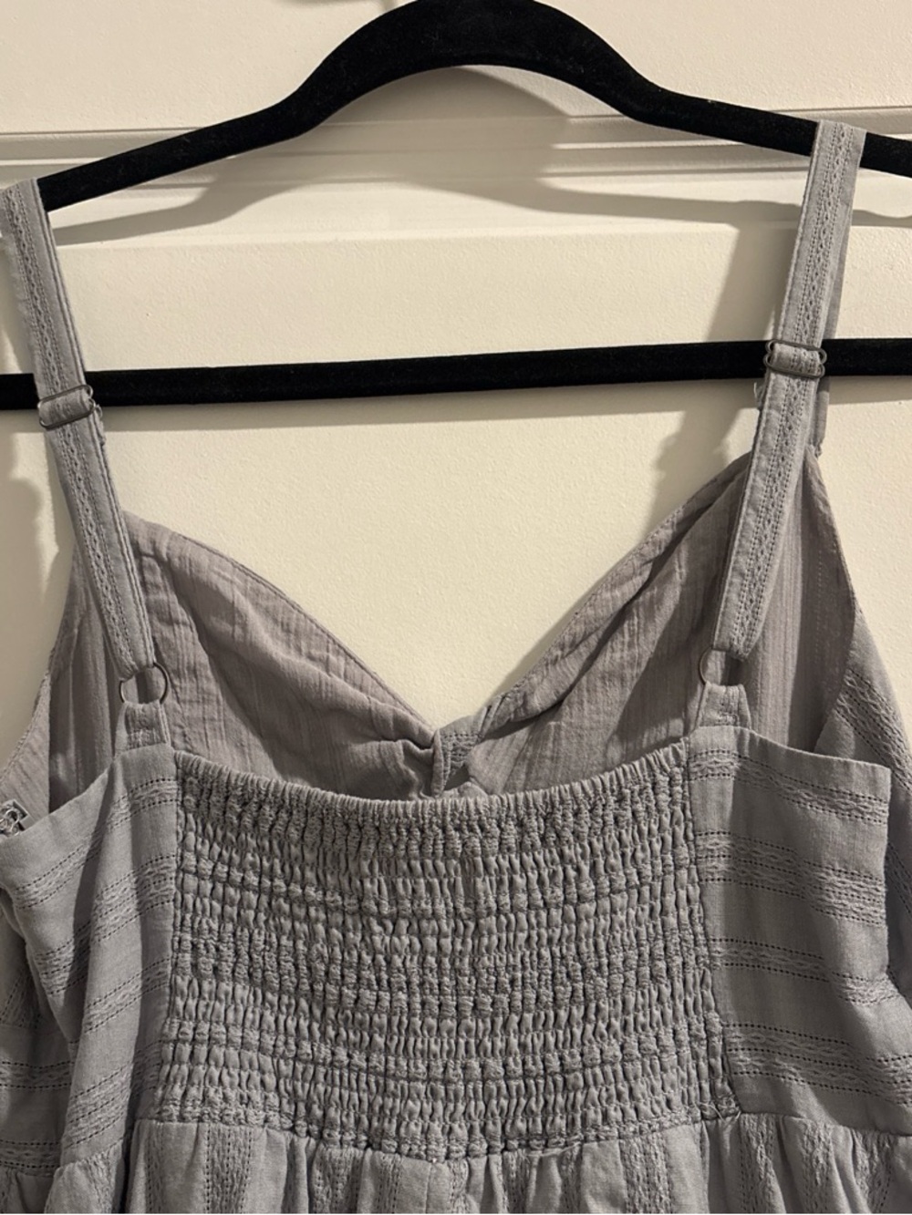 Gentle Fawn Shae Front Twist Maxi Dress Gray size XS - Picture 4 of 8
